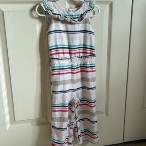 Great condition striped Oshkosh jumpsuit/romper size 2T